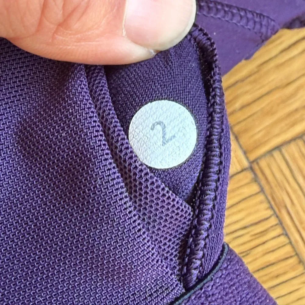 Lululemon Push Ur Limits Tank, Deep Zinfandel, Size 2, EUC